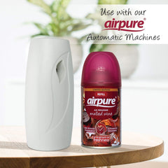 Airpure Air Freshener Refill Home Room Fragrance Spray Mulled Wine 250ml