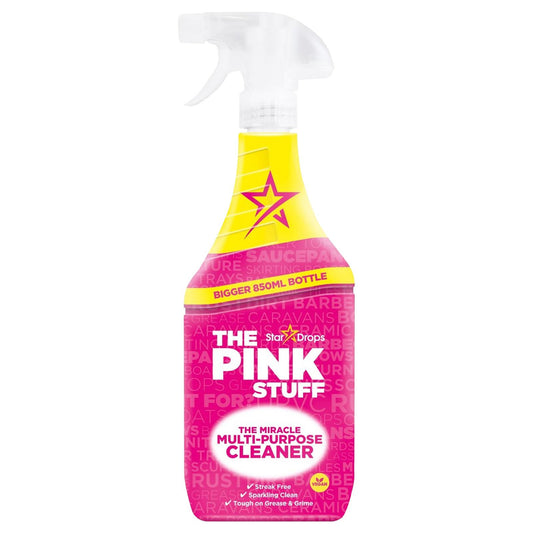 The Pink Stuff Miracle Multi-Purpose Surface Cleaner Spray Grease Remover 850ml