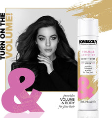 Toni&Guy Volume Addiction Hair Volumising Condition Volume Body Fine Hair 250ml