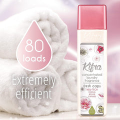 Kifra Fresh Caps Concentrated Laundry Rinse Fragrance Gentle Clothes 200ml