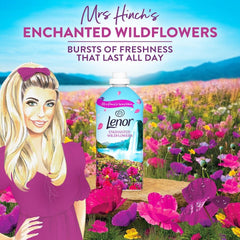 Lenor Enchanted Wildflower Fabric Conditioner Freshness Clothes Sheets 50 Washes