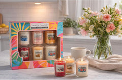Yankee Candle Votive Gift Set Scented Home Fragrance Candles 6 Pieces