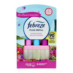 Febreze 3Volution Plug Refill Home Air Freshener Enchanted Wildflower Fragtance