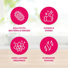 Disiclin Multisurface Floor Cleaner Concentrated Scented Liquid Gold 1L