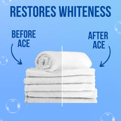 Ace Ultra Laundry Bleach For Whites Clothes Stain Remover Cleaner 1L