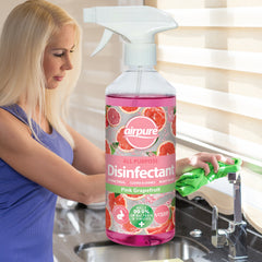 Airpure All Purpose Disinfectant Cleaner Spray Pink Grapefruit Fragrance 500ml