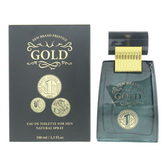 New Brand Gold For Men Eau de Toilette 100ml Mens Fragrance Spray