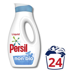 Persil Non-Bio Liquid Detergent Tough Stains Gentle Sensitive Skin Fabrics Soft