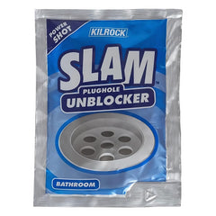 Kilrock Slam Plughole Unblocker Bathroom Hair Clog Dirt Cleaner