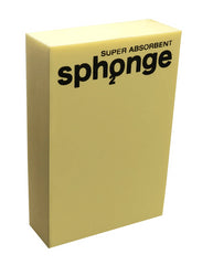 Sph2Onge Cleaning Sponge Non Drip Super Absorbent Surface Dirt Cleaner Yellow