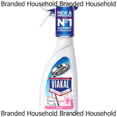 Viakal Fresh Limescale Dirt Cleaner Stain Remover Spray Sink Shower 500ml