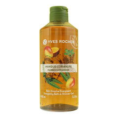 Yves Rocher Mango Coriander Energizing Bath & Shower Gel for Womens 400ml
