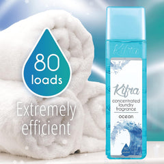 Kifra Ocean Concentrated Laundry Rinse Fragrance Gentle Clothes 80W 200ml