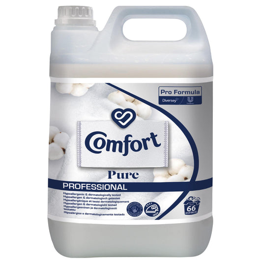 Comfort Professional Cloths Fabric Softener Easy Iron Pure 66 Washes 5L