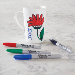 Sharpie Permanent Marker Pens Fine Point Tip Quick Dry Ink Most Surfaces