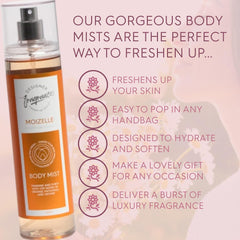 Designer Fragrances Body Mist Moizelle Fragrance Freshens Skin 250ml