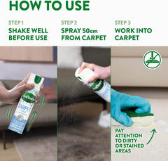 Zoflora Carpet Fresh & Care Rug Upholstery Freshener Cleaner Linen Fresh 600ml