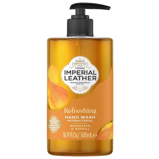 Imperial Leather Hand Wash Anti Bacterial Refreshing Mandarin & Neroli 500ml