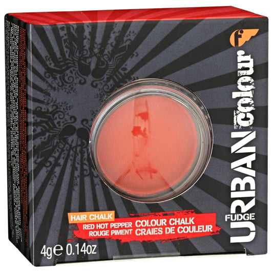 Fudge Urban Colour Hair Chalk Vibrant Red Hot Pepper Temporary Pastel Shades 4G