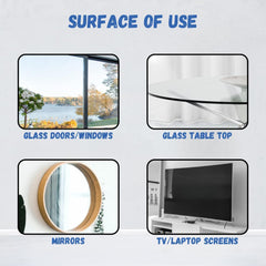 3 Witches Glass Mirror Cleaner Spray Streak Free Cleans Home Window 750ml