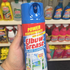 Elbow Grease Glass Cleaner Window Mirror Cleaning Spray Dirt Remover 400ml