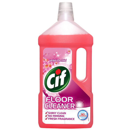Cif Floor Cleaner Wild Orchid 950ml Fresh Flower Fragrance Shiny Clean