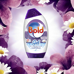 Bold Laundry Detergent Pods Washing Liquid Gel Lavender & Camomile Bundle Set
