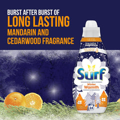 Surf Laundry Detergent Liquid Fabric Clothes Winter Warmth 24 Washes 648ml