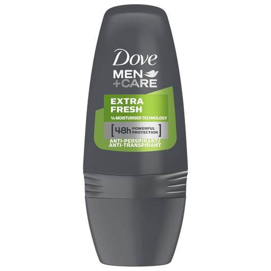 Dove Men+Care Extra Fresh Anti Perspirant Deodorant Roll On 48H Protection 50ml