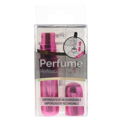 Pressit Hot Pink Refillable Perfume Spray Bottle Spray Unisex Fragrance