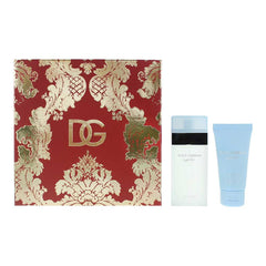Dolce & Gabbana Light Blue 2 Piece Gift Set: Eau de Toilette 50ml - Body Cream