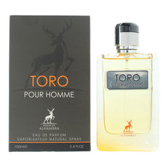 Maison Alhambra Toro Pour Homme Eau de Parfum 100ml Mens Fragrance Spray