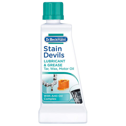 Dr Beckmann Lubricant & Grease Stain Devils Remover Cloth Dirt Cleaner 50ml