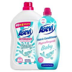 Asevi Spanish Cleaning Products Bundle Baby Fabric Conditioner Laundry Detergent