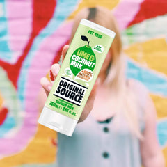 Original Source Body Shower Milk Gel Lime Coconut Milk Fresh Natural Scent 250ml