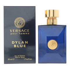 Versace Dylan Blue Pour Homme Eau de Toilette 50ml Mens Fragrance Spray
