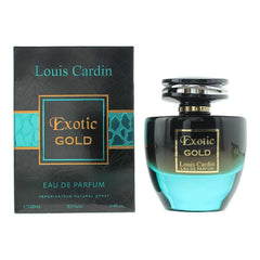 Louis Cardin Exotic Gold Eau de Parfum 100ml Unisex Fragrance Spray