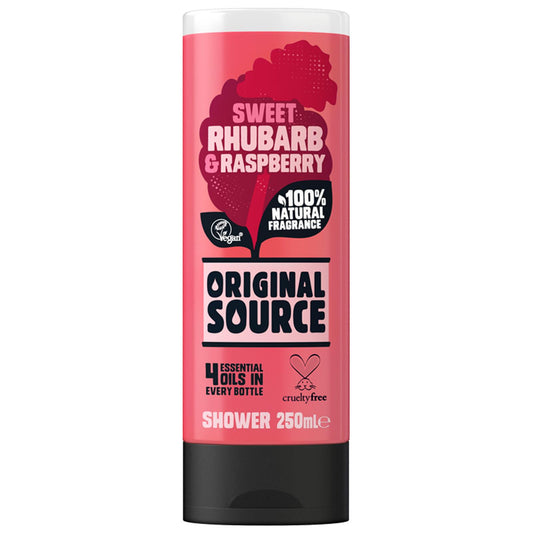 Original Source Body Shower Gel Sweet Rhubarb & Raspberry Natural Scent 250ml