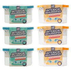 Damp Catcher Interior Dehumidifier Moisture Mould Mildew Remover Trap Bundleset