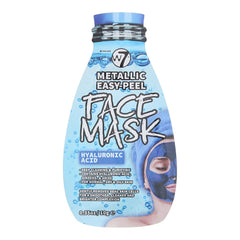 W7 Metallic Easy-Peel Hyaluronic Acid Face Mask 10g For Unisex