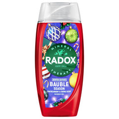 Radox Body Shower Gel Bauble Season Blackcurrant & Thyme Scent 225ml