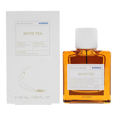 Korres White Tea Eau de Toilette 50ml Spray Unisex Fragrance
