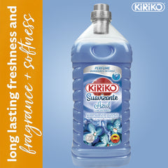 Kiriko Azul Concentrated Laundry Clothes Fabric Softener 72 Washes 2L