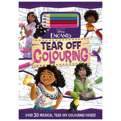 Disney Encanto Tear Off Colouring Book Favourite Characters For Kids Boys Girls