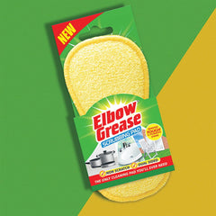 Elbow Grease Cleaning Scrubbing Pad Non Scratch Removes Tough Stains Stubborn
