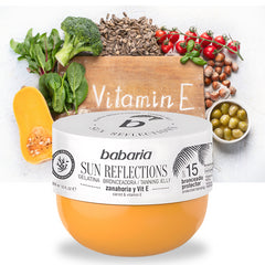Babaria Tanning Jelly Spf 15 Medium Sun Reflections Carrot & Vitamin E 300ml