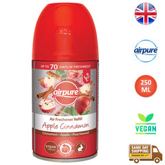 Airpure Air Freshener Refill Home Room Fragrance Spray Apple Cinnamon 250ml
