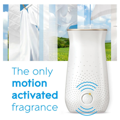 Glade Sense & Spray Room Fragrance with Motion Sensor Holder & 1 Refill Pure Clean Linen 18ml