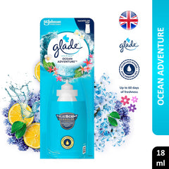 Glade Sense & Spray Ocean Adventure Air Freshener Refill Home Office Hotel 18ml