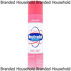 Neutradol Room Aerosol Spray Air Freshener For Kitchen Office Fresh Pink 300ml